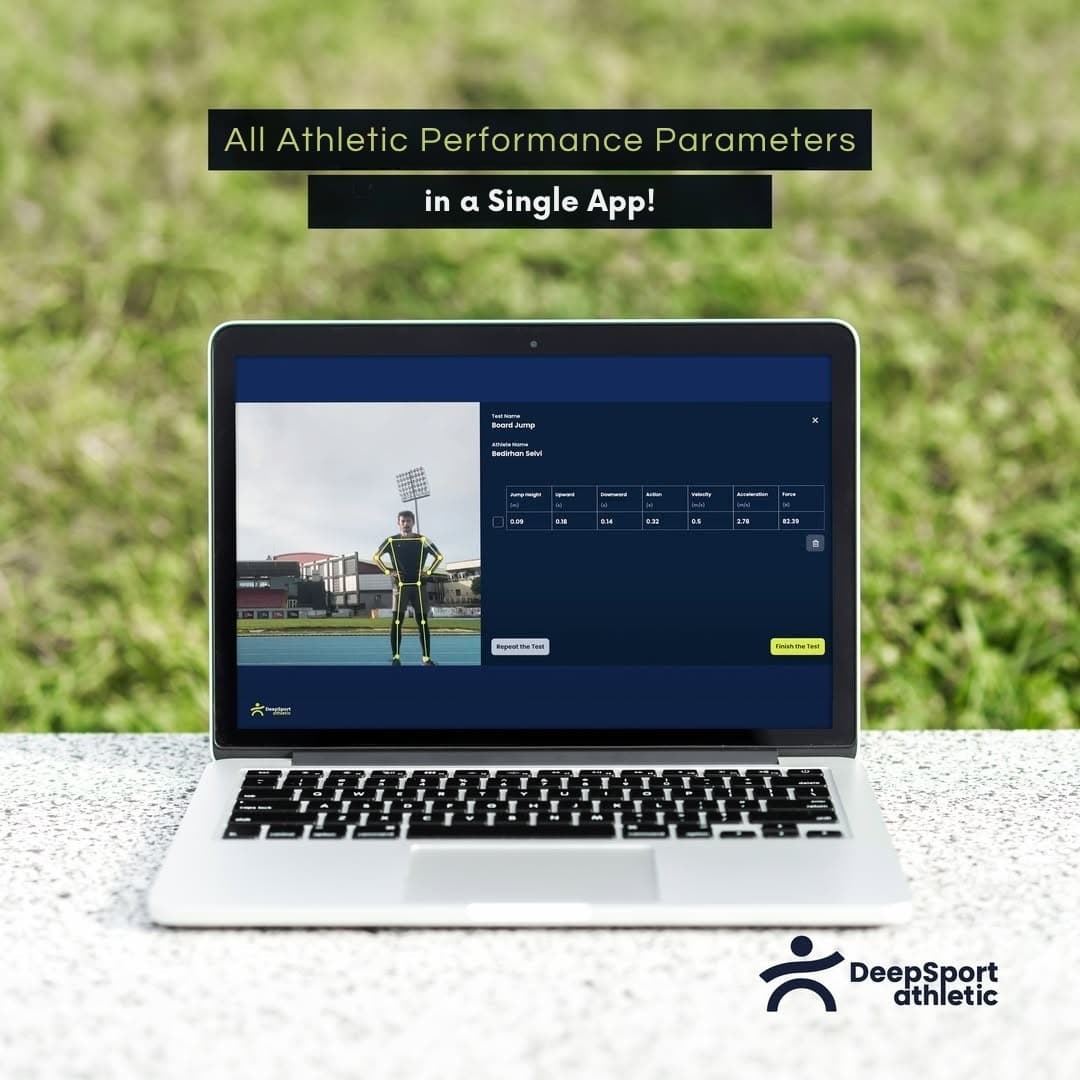 لوحة أداء DeepSport - التحليل في الوقت الفعلي وتصور البيانات