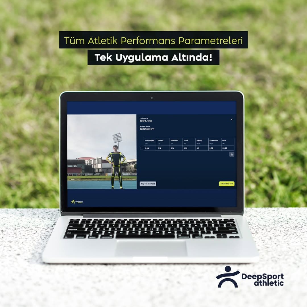 DeepSport performans dashboard - Anlık analiz ve veri görselleştirme